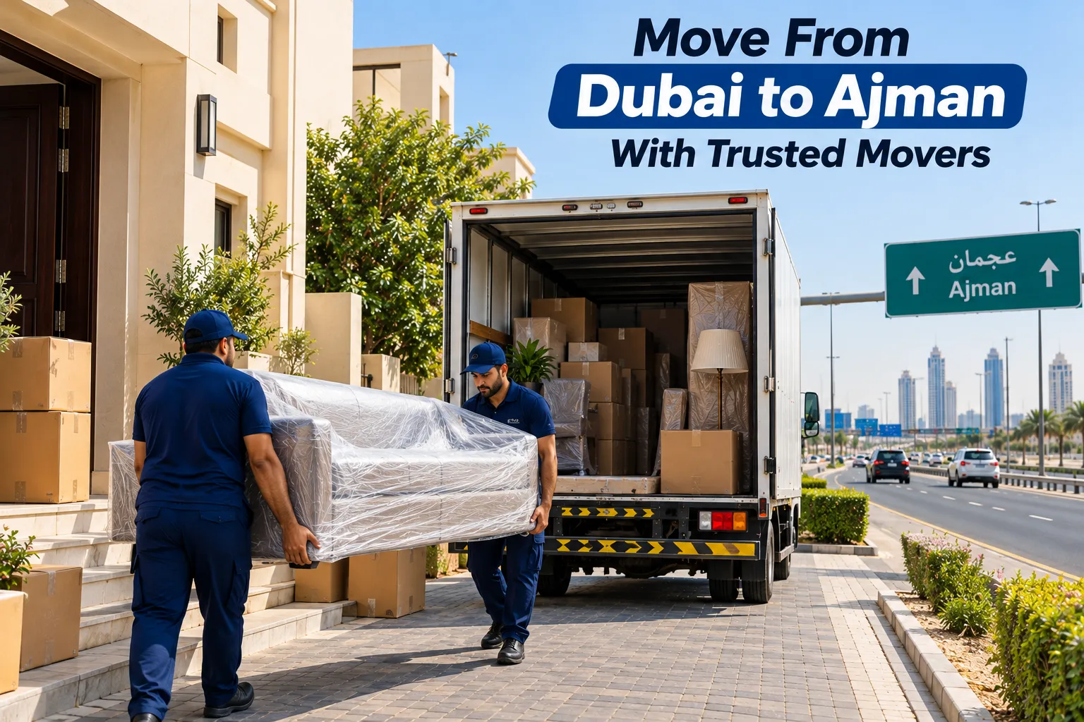Move From Dubai to Ajman