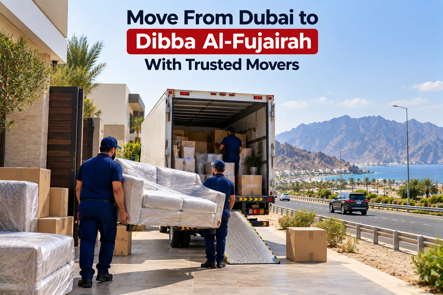 Dubai to Dibba Al-Fujairah Movers and Packers | Reliable Moving Service 9 Move From Dubai to Dibba Al-Fujairah