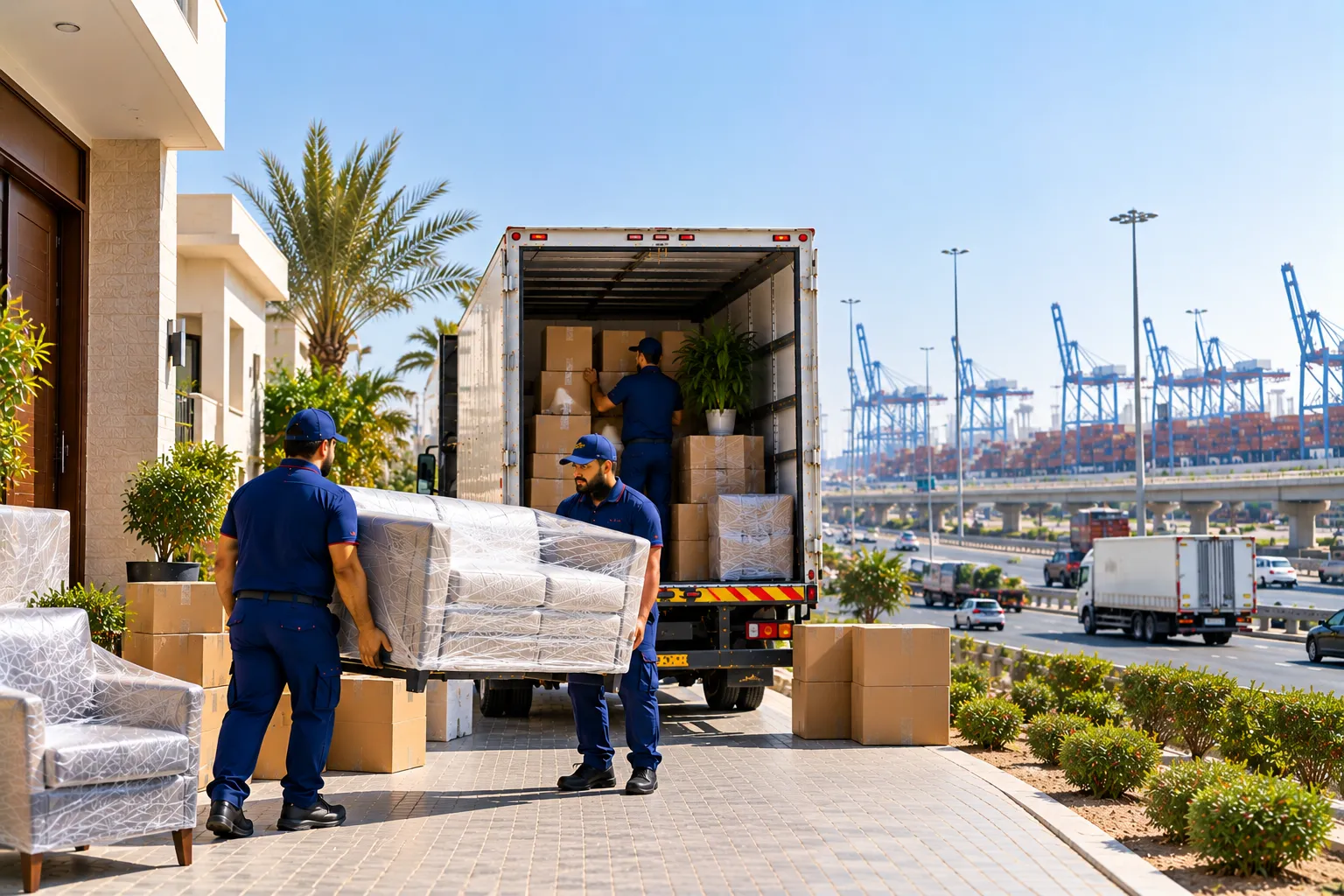 Move From Dubai to Jebel Ali 