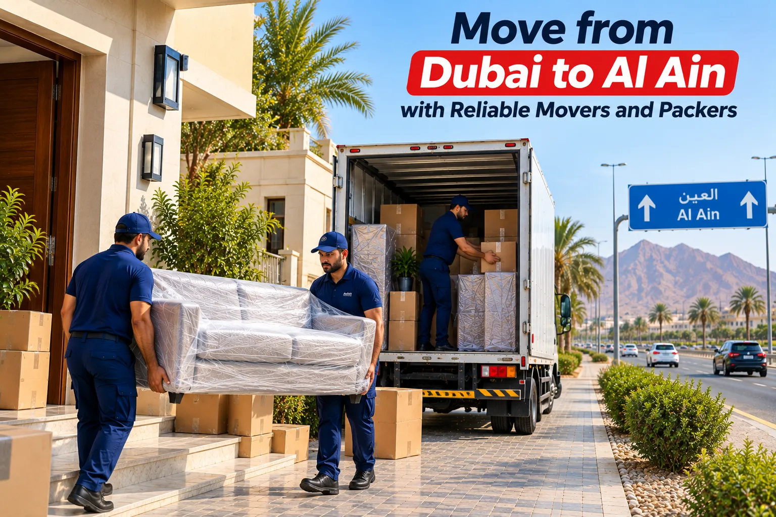 Dubai to Al Ain Movers and Packers | Professional Moving Services 9 Move from Dubai to Al Ain