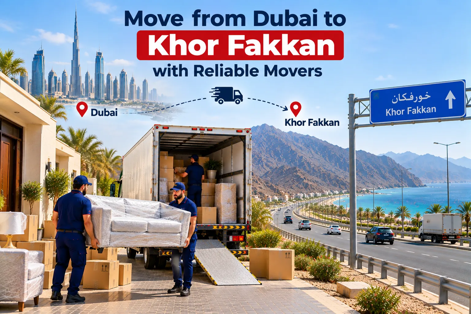 Move from Dubai to Khor Fakkan