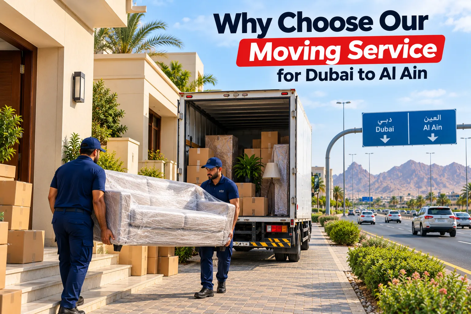 Dubai to Al Ain Movers and Packers | Professional Moving Services 2 Why Choose Our Moving Service for Dubai to Al Ain