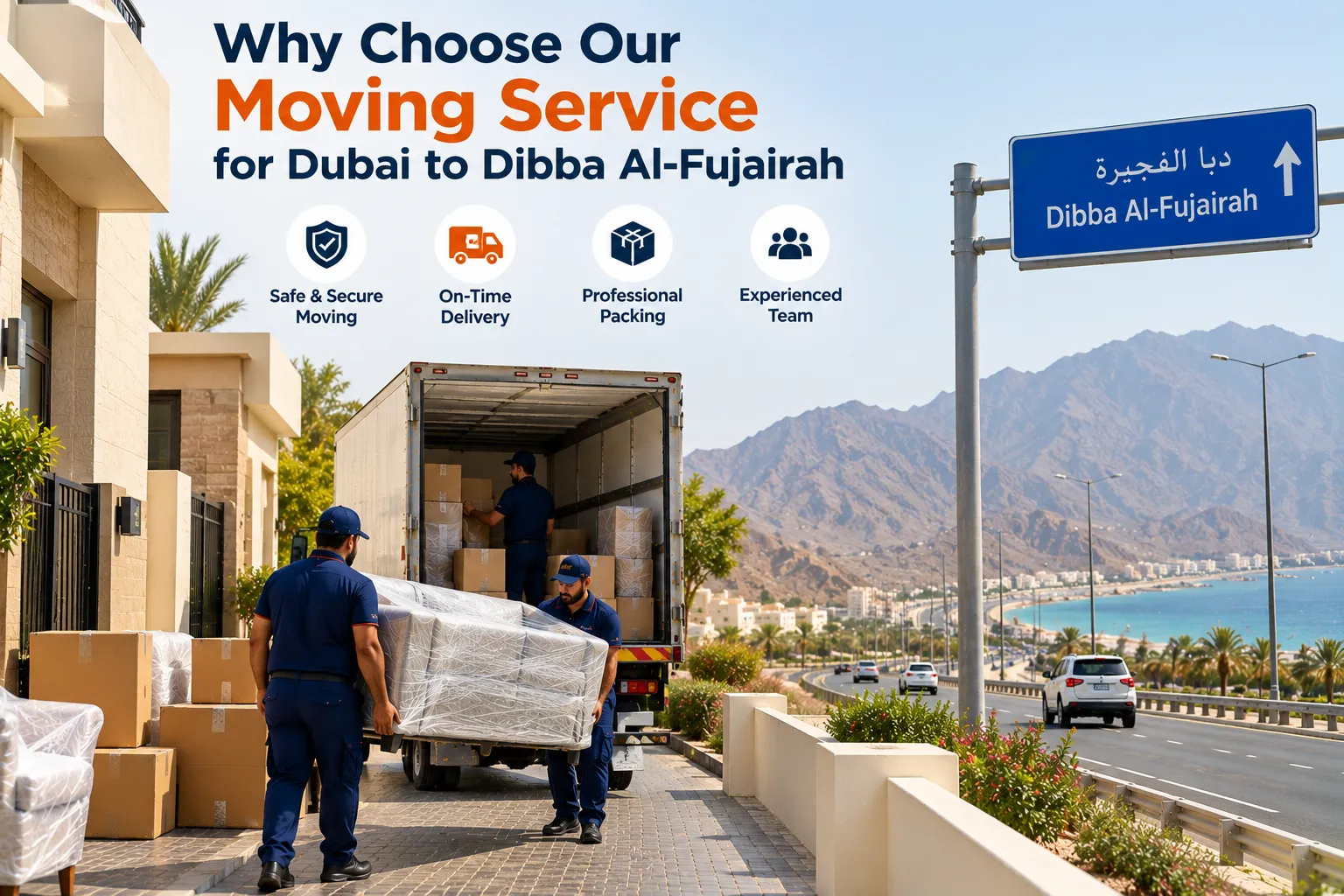 Dubai to Dibba Al-Fujairah Movers and Packers | Reliable Moving Service 2 Why Choose Us for Dubai to Dibba Al-Fujairah