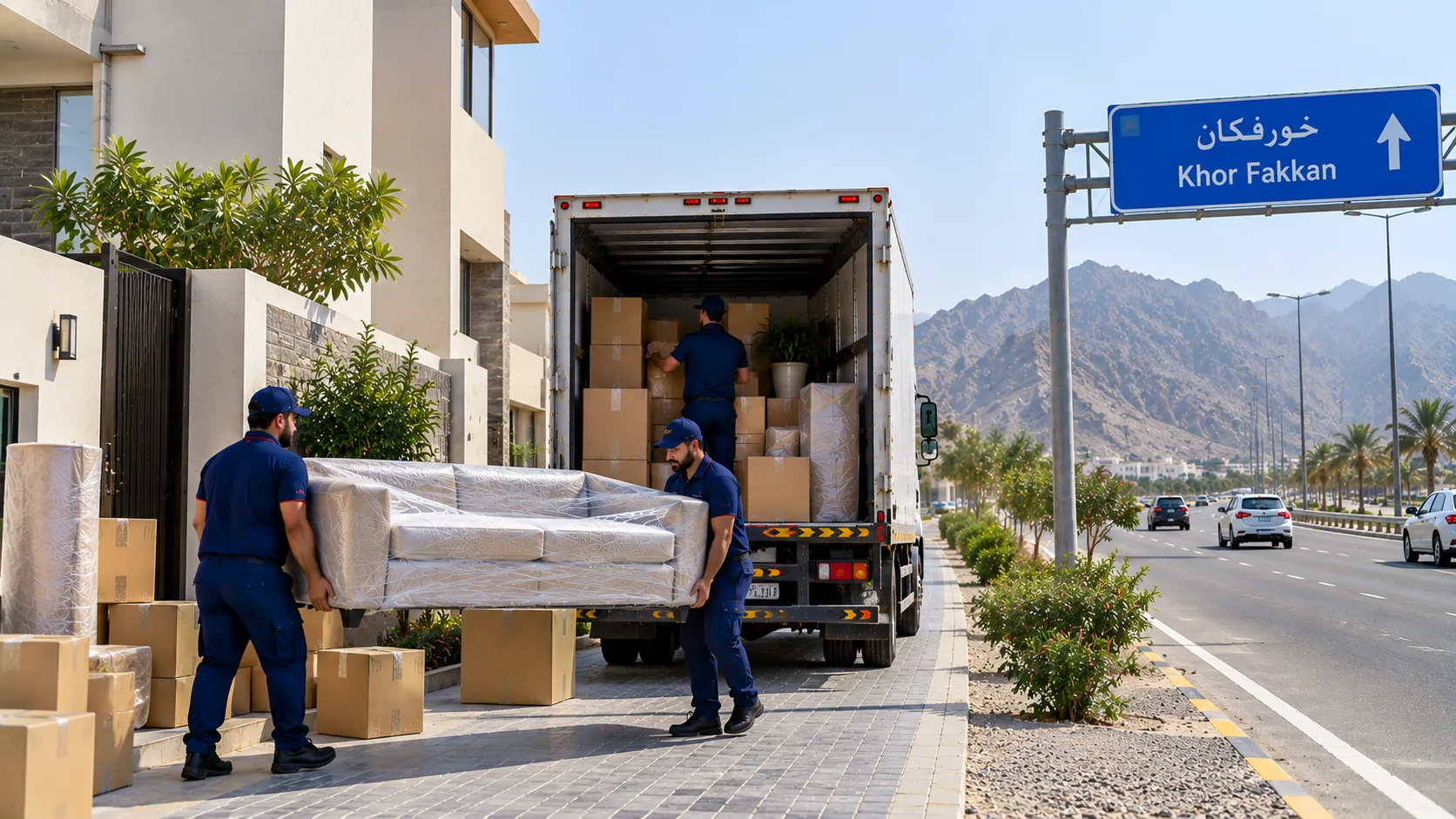 Dubai to Khor Fakkan Movers and Packers | Fast Moving Service